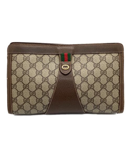 GUCCI（グッチ）GUCCI (グッチ) クラッチバッグ　OLD GUCCI　シェリーライン　の古着・服飾アイテム