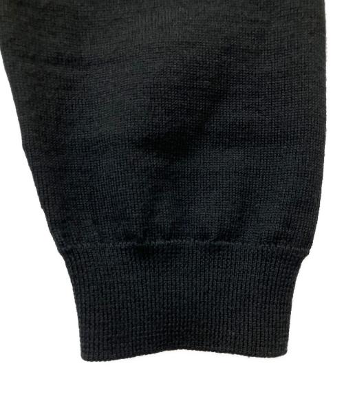 HUGO BOSS（ヒューゴ ボス）HUGO BOSS (ヒューゴ ボス) 厚手ニット ブラック サイズ:XXLの古着・服飾アイテム