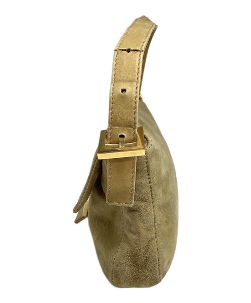 FENDI（フェンディ）FENDI (フェンディ) マンマバケット スウェード ベージュの古着・服飾アイテム