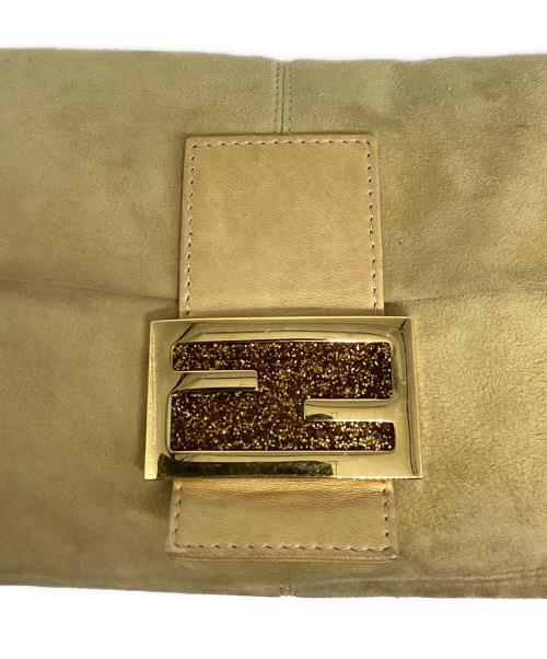 FENDI（フェンディ）FENDI (フェンディ) マンマバケット スウェード ベージュの古着・服飾アイテム