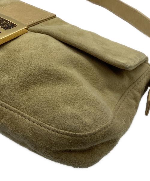 FENDI（フェンディ）FENDI (フェンディ) マンマバケット スウェード ベージュの古着・服飾アイテム