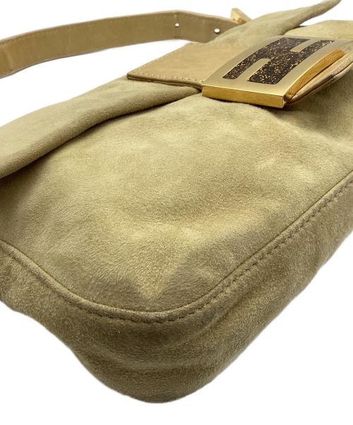 FENDI（フェンディ）FENDI (フェンディ) マンマバケット スウェード ベージュの古着・服飾アイテム