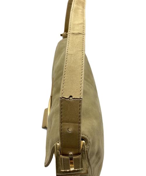 FENDI（フェンディ）FENDI (フェンディ) マンマバケット スウェード ベージュの古着・服飾アイテム