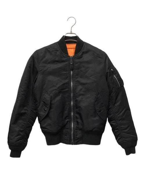 AVIREX（アヴィレックス）AVIREX (アヴィレックス) MA-1ジャケット ブラック サイズ:Sの古着・服飾アイテム