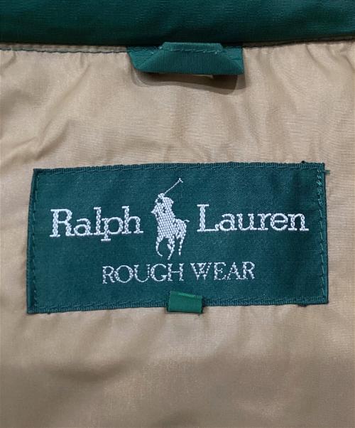 POLO RALPH LAUREN ROUGH WEAR（ポロ・ラルフローレン）POLO RALPH LAUREN ROUGH WEAR (ポロ・ラルフローレン) ダウンジャケット グリーン サイズ:Ｌの古着・服飾アイテム