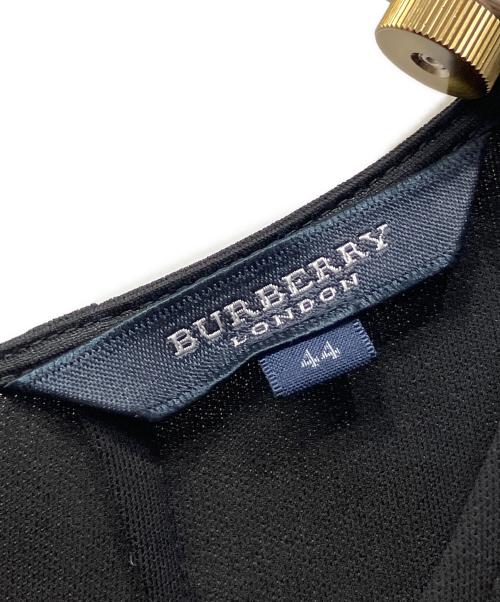 BURBERRY LONDON（バーバリーロンドン）BURBERRY LONDON (バーバリーロンドン) ノースリーブワンピース ブラック サイズ:44の古着・服飾アイテム