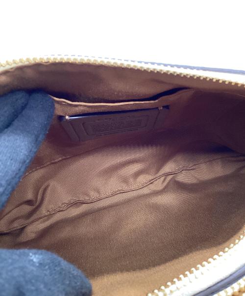 COACH（コーチ）COACH (コーチ) シグネチャー ショルダーバッグ ベージュの古着・服飾アイテム