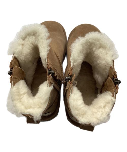 UGG（アグ）UGG (アグ) ダブルジップムートンブーツ ブラウン サイズ: 22cmの古着・服飾アイテム