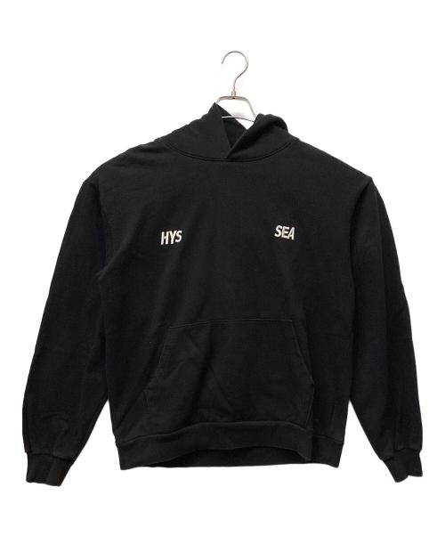 WIND AND SEA（ウィンダンシー）WIND AND SEA (ウィンダンシー) Hysteric Glamour (ヒステリックグラマー) プルオーバーパーカー ブラック サイズ:XLの古着・服飾アイテム