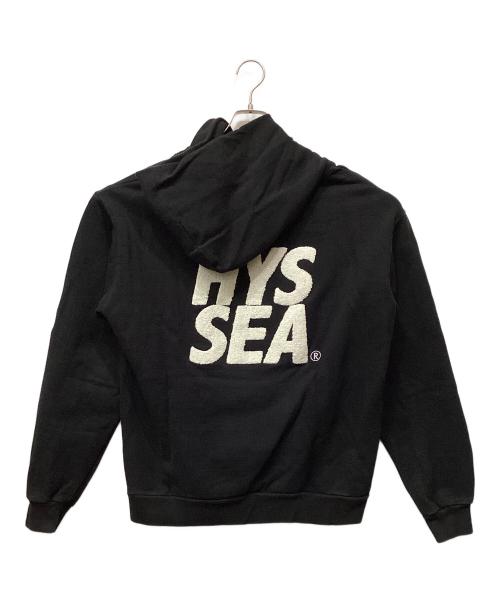 WIND AND SEA（ウィンダンシー）WIND AND SEA (ウィンダンシー) Hysteric Glamour (ヒステリックグラマー) プルオーバーパーカー ブラック サイズ:XLの古着・服飾アイテム