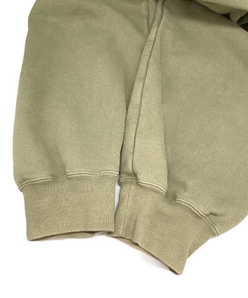 SUPREME（シュプリーム）SUPREME (シュプリーム) Satin Applique Hooded Sweatshirt 黄緑 サイズ:Ｌの古着・服飾アイテム