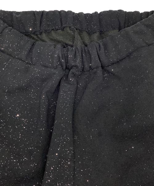 9090（9090）9090 (9090) Glitter Sweat Pants ブラック サイズ:Sの古着・服飾アイテム
