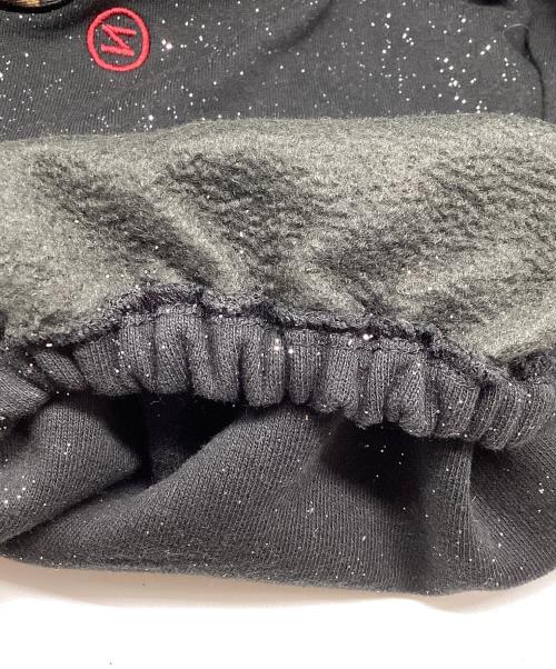 9090（9090）9090 (9090) Glitter Sweat Pants ブラック サイズ:Sの古着・服飾アイテム