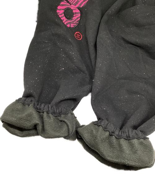 9090（9090）9090 (9090) Glitter Sweat Pants ブラック サイズ:Sの古着・服飾アイテム