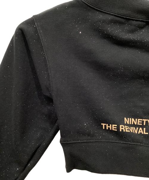 9090（9090）9090 (9090) オフショルダースウェット ブラック サイズ:Sの古着・服飾アイテム