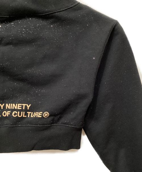 9090（9090）9090 (9090) オフショルダースウェット ブラック サイズ:Sの古着・服飾アイテム