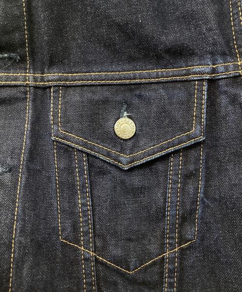 MINEDENIM（マインデニム）MINEDENIM (マインデニム) リジットデニムジャケット ネイビー サイズ:Mの古着・服飾アイテム