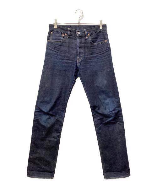 MINEDENIM（マインデニム）MINEDENIM (マインデニム) ボタンフライ リジッド デニム パンツ ネイビー サイズ:SIZE 7の古着・服飾アイテム