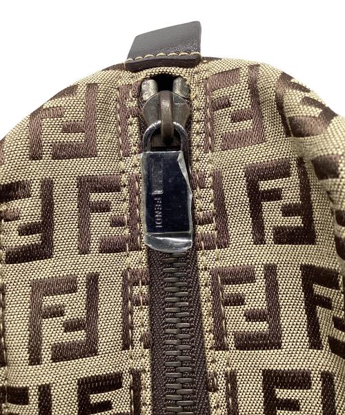 FENDI（フェンディ）FENDI (フェンディ) ミニハンドバッグ ズッキーノ ベージュの古着・服飾アイテム