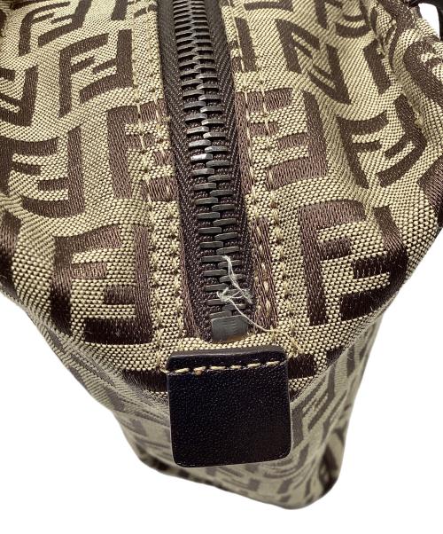 FENDI（フェンディ）FENDI (フェンディ) ミニハンドバッグ ズッキーノ ベージュの古着・服飾アイテム