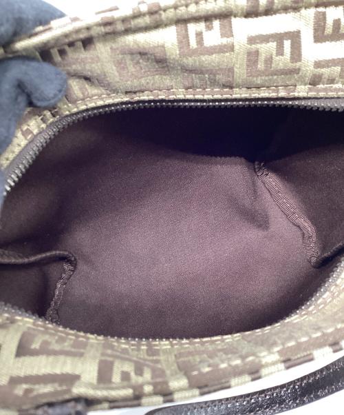 FENDI（フェンディ）FENDI (フェンディ) ミニハンドバッグ ズッキーノ ベージュの古着・服飾アイテム