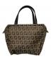 FENDI（フェンディ）の古着「ミニハンドバッグ ズッキーノ」｜ベージュ