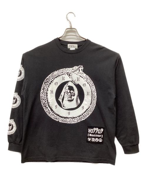 KIDILL（キディル）KIDILL (キディル) ロングスリーブカットソー ブラック サイズ:Freeの古着・服飾アイテム