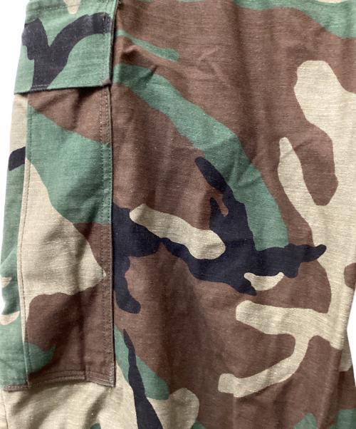 不明（フメイ）不明 (フメイ) ミリタリーパンツ 迷彩 寒冷地用野戦トラウザーズ グリーン サイズ:XS-Mの古着・服飾アイテム