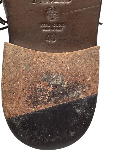 Acne studios（アクネ ストゥディオズ）Acne studios (アクネ ストゥディオス) ストレートチップシューズ ブラウン サイズ:40の古着・服飾アイテム