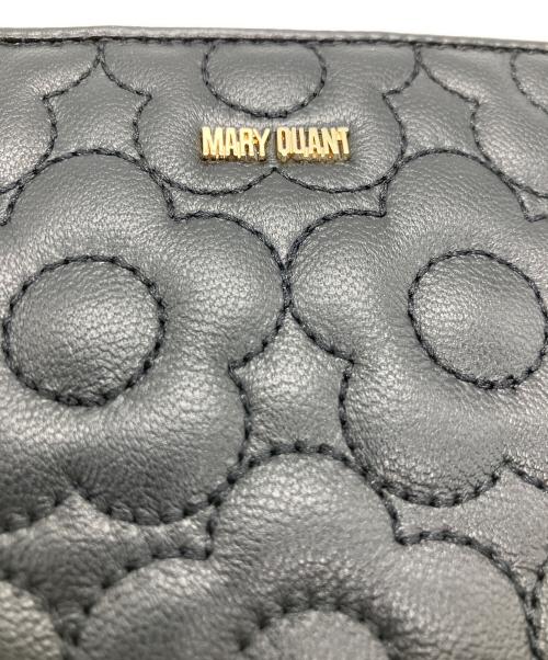 MARY QUANT（マリークヮント）MARY QUANT (マリークヮント) キルトフォームデイジー ブラックの古着・服飾アイテム