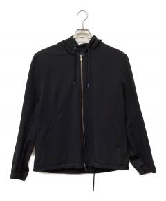 中古・古着通販】theory (セオリー) ハーフジップスウェット ブラック