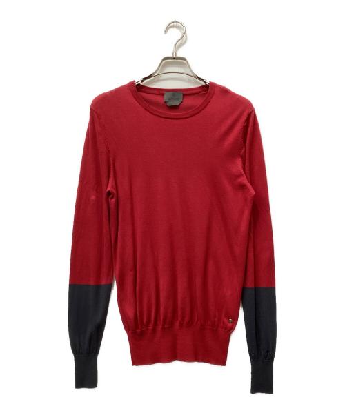 G/FORE（ジーフォア）G/FORE (ジーフォア) 薄手ニット レッド サイズ:Sの古着・服飾アイテム