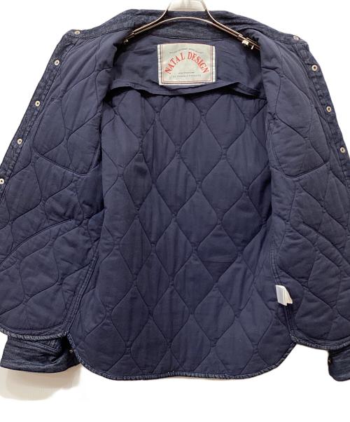 NATAL DESIGN（ネイタルデザイン）NATAL DESIGN (ネイタルデザイン) キルティングデニムジャケット インディゴ サイズ:Mの古着・服飾アイテム