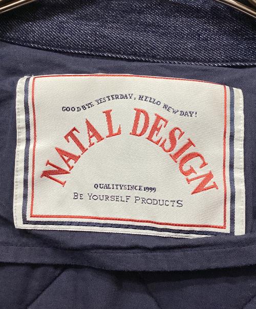 NATAL DESIGN（ネイタルデザイン）NATAL DESIGN (ネイタルデザイン) キルティングデニムジャケット インディゴ サイズ:Mの古着・服飾アイテム