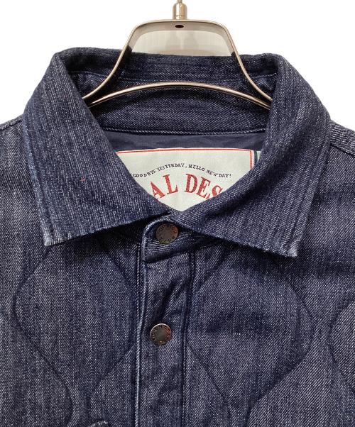 NATAL DESIGN（ネイタルデザイン）NATAL DESIGN (ネイタルデザイン) キルティングデニムジャケット インディゴ サイズ:Mの古着・服飾アイテム