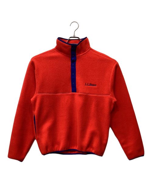 L.L.Bean（エルエルビーン）L.L.Bean (エルエルビーン) クラシックフリースプルオーバー 25FW レッド サイズ:Mの古着・服飾アイテム