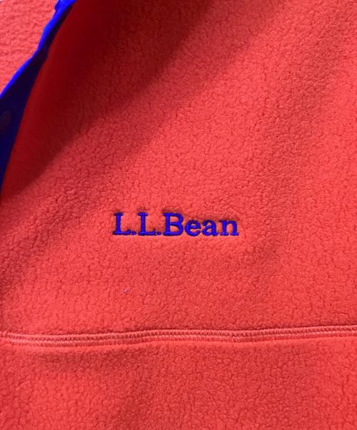L.L.Bean（エルエルビーン）L.L.Bean (エルエルビーン) クラシックフリースプルオーバー 25FW レッド サイズ:Mの古着・服飾アイテム
