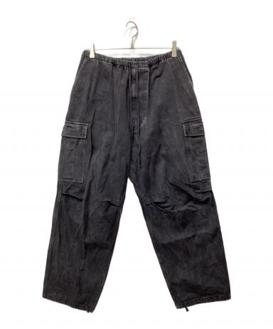 中古・古着通販】COMOLI (コモリ) デニムカーゴパンツ インディゴ