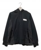 NIKE×sacaiナイキ×サカイ）の古着「NIKE NRG HOODIE(ナイキ エナジー フーディー)」｜ブラック