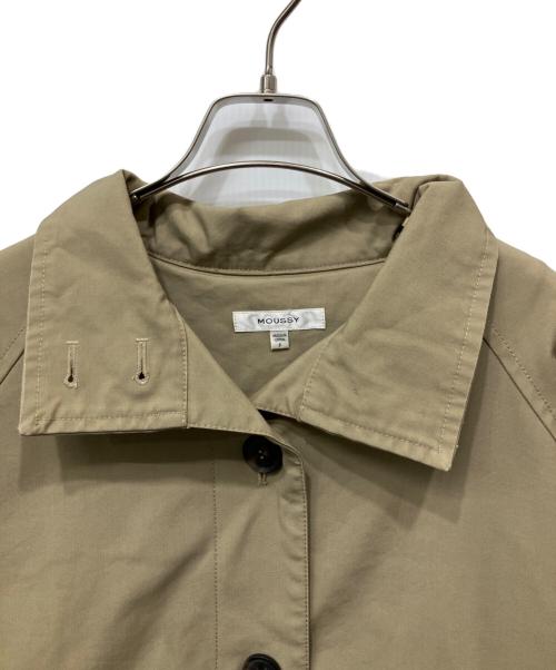 moussy（マウジー）moussy (マウジー) ミリタリーポンチョ ベージュ サイズ:Freeの古着・服飾アイテム