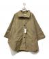 moussy（マウジー）の古着「ミリタリーポンチョ」｜ベージュ