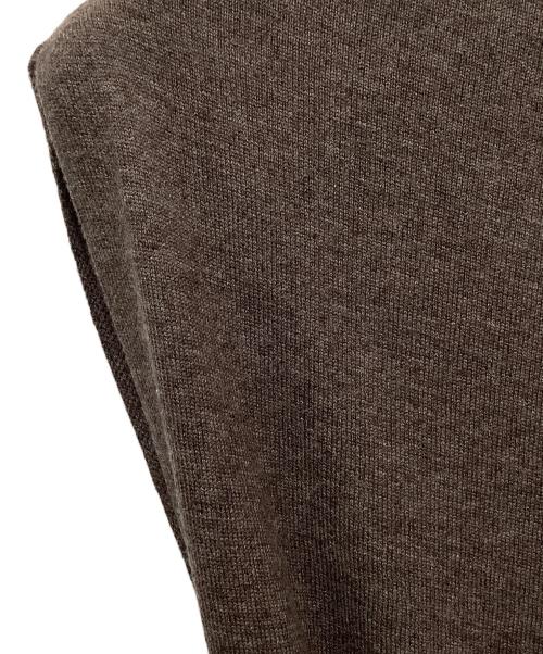 ticca（ティッカ）ticca (ティッカ) ノースリーブワンピース ダークブラウン サイズ:Freeの古着・服飾アイテム