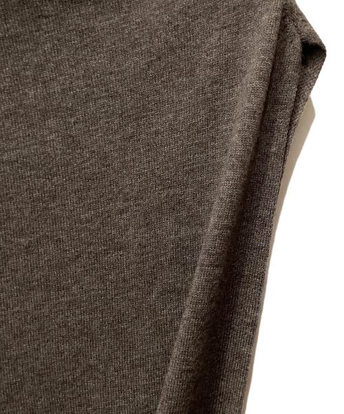 ticca（ティッカ）ticca (ティッカ) ノースリーブワンピース ダークブラウン サイズ:Freeの古着・服飾アイテム