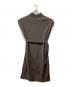 ticca (ティッカ) ノースリーブワンピース ダークブラウン サイズ:Free：12000円