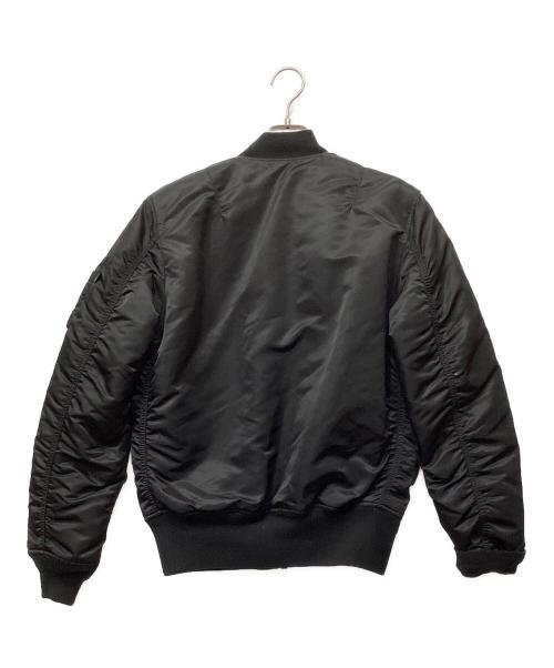ALPHA INDUSTRIES（アルファインダストリーズ）ALPHA INDUSTRIES (アルファインダストリーズ) リバーシブルジャケット ブラック×オレンジ サイズ:Мの古着・服飾アイテム