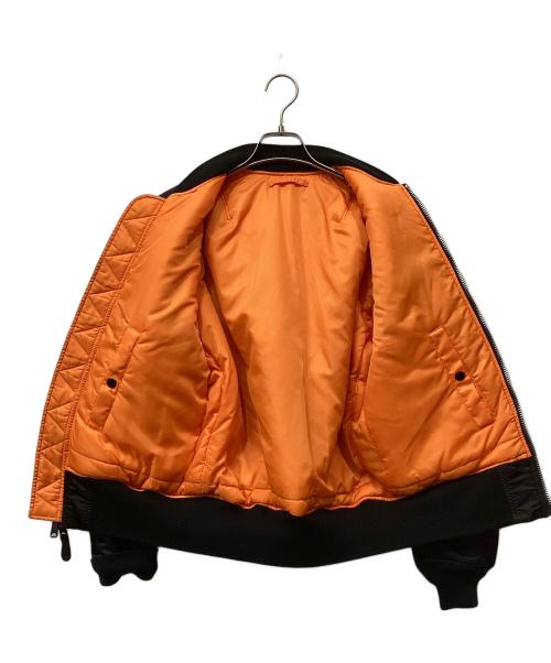 ALPHA INDUSTRIES（アルファインダストリーズ）ALPHA INDUSTRIES (アルファインダストリーズ) リバーシブルジャケット ブラック×オレンジ サイズ:Мの古着・服飾アイテム