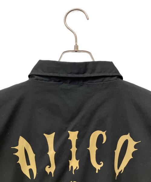 Ajico（アジコ）Ajico (アジコ) マッドスマイル ブラック サイズ:XLの古着・服飾アイテム