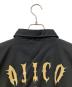 中古・古着 Ajico (アジコ) マッドスマイル ブラック サイズ:XL：7000円