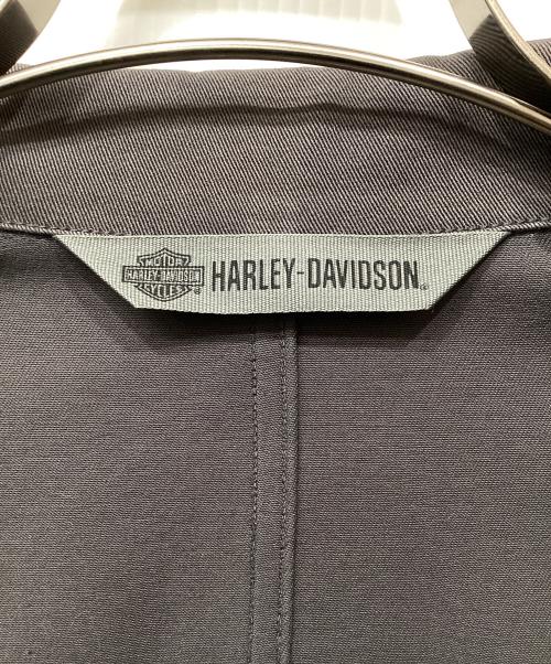 HARLEY-DAVIDSON（ハーレーダビッドソン）HARLEY-DAVIDSON (ハーレーダビッドソン) ストレッチカジュアルジャケット グレー サイズ:Мの古着・服飾アイテム