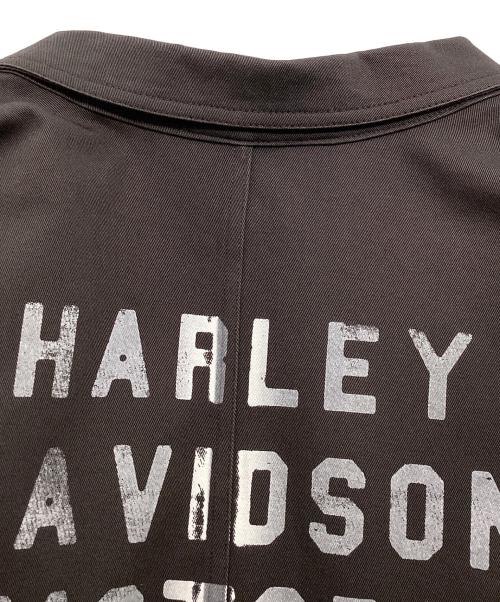 HARLEY-DAVIDSON（ハーレーダビッドソン）HARLEY-DAVIDSON (ハーレーダビッドソン) ストレッチカジュアルジャケット グレー サイズ:Мの古着・服飾アイテム